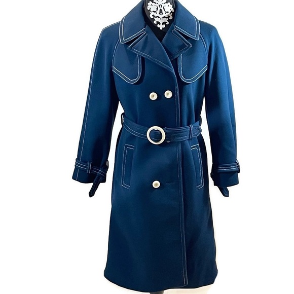 British Mist Jackets & Blazers - British Mist Vintage Trench Coat